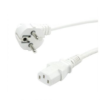 Value Καλώδιο Τροφοδοσίας Schuko 2m White 19.99.1019-50