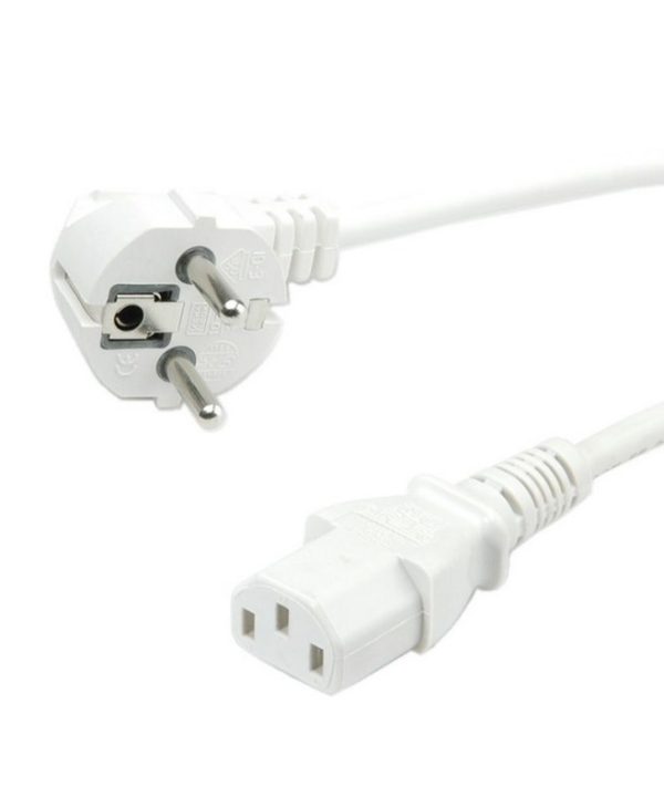 Value Καλώδιο Τροφοδοσίας Schuko 2m White 19.99.1019-50