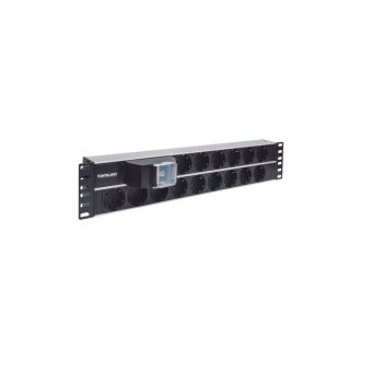 Manhattan Πολύπριζο 19" 2U Rackmount Μαύρο 714051