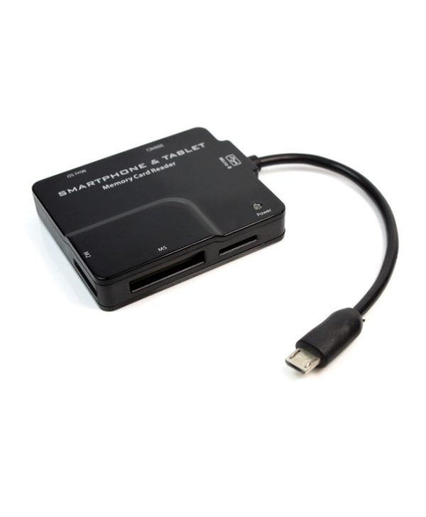 Roline OTG Card Reader Micro USB 15.08.6252-10