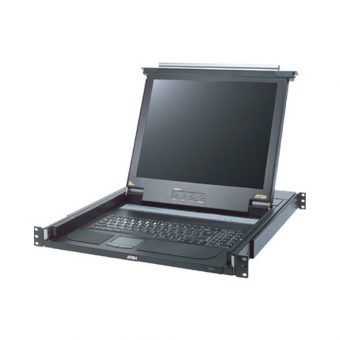 Aten KVM Rack Console 17" 1U VGA/USB Black CL1000M
