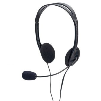 Ednet Multimedia Stereo Headset with Microphone 83022