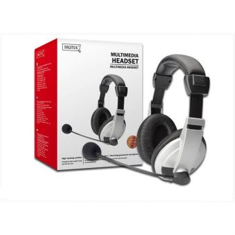 Digitus Gaming Headset White DA-12201