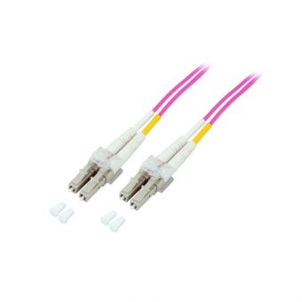 EFB Fiber Optic 50/125 Singlemode Patch Cord LC-SC 1m Purple O0319.1