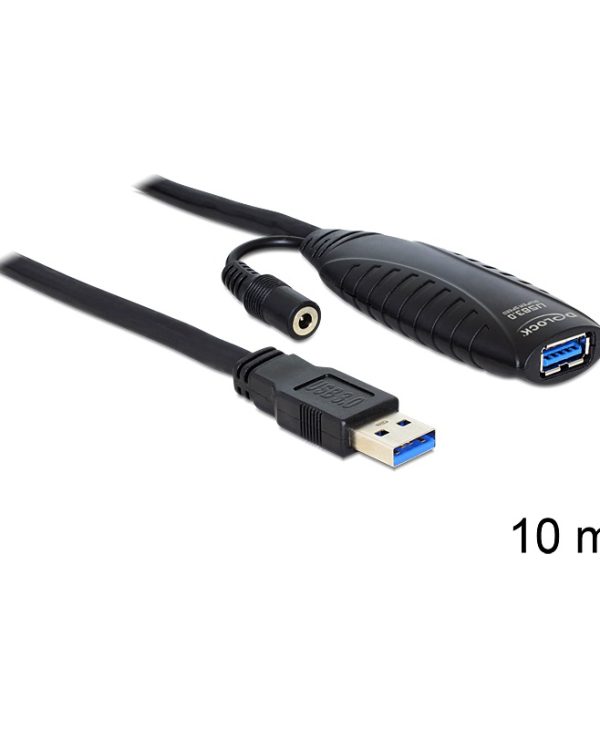 Delock USB 3.0 Repeater Cable 10m AKTIV ++ 83415