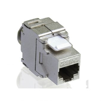 Value Keystone Cat6a STP Toolless Ασημί 26.99.0366-40