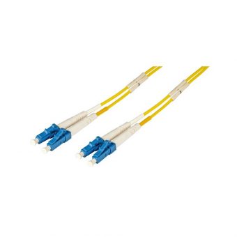 EFB Fiber Optic Patch Cable 9/125 LC-LC LSZH 2m Yellow O0350.2