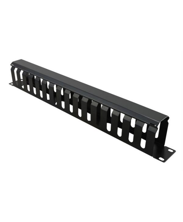 Value 19" Front Panel 1U with Patch Channel Black 26.99.0305-20