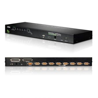 Aten PS/2-USB KVM 8-Port Black CS1708A.