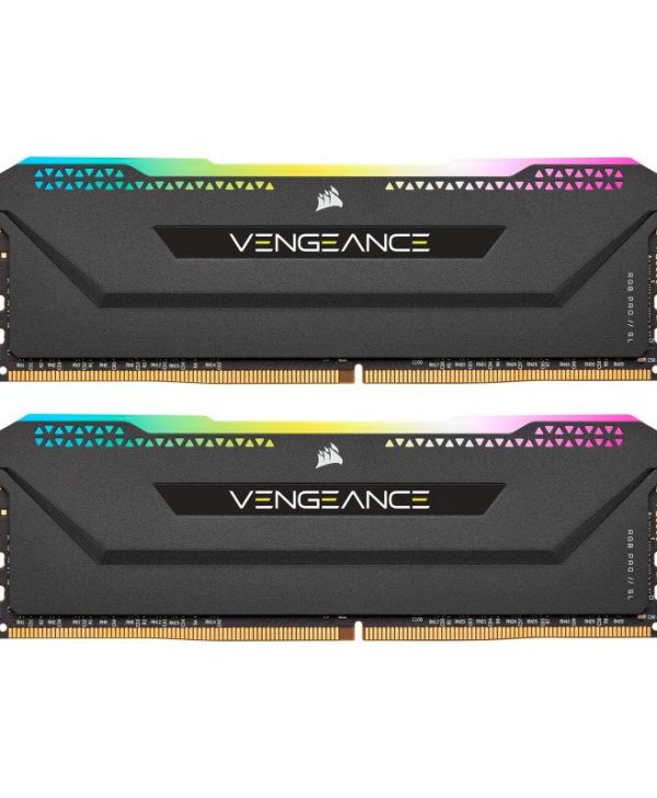 Corsair Vengeance RGB Pro SL 32GB (2x16GB) 3200MHz DDR4 Black CMH32GX4M2Z3200C16