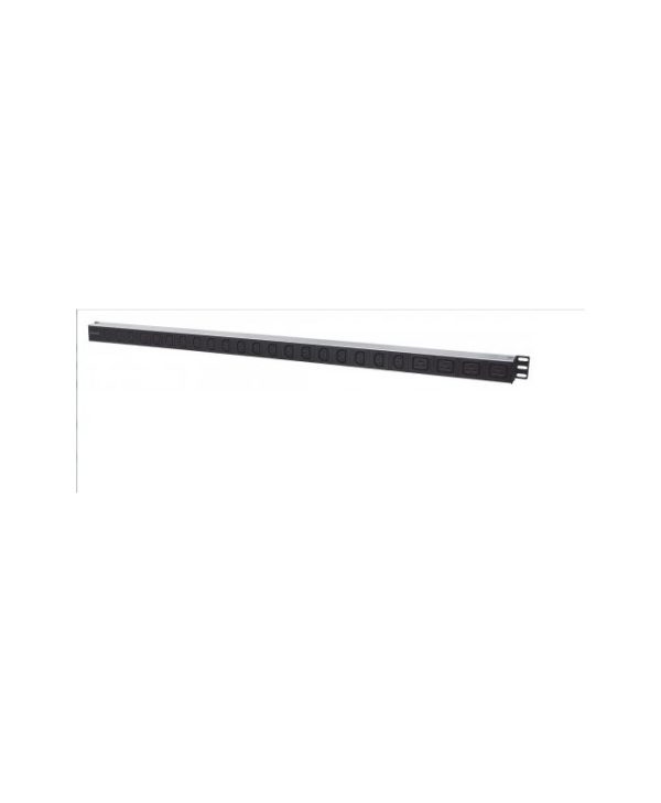 Manhattan 20" 0U Rackmount Πολύπριζο Vertical 20 Sockets C13 + 4 Sockets C14 to C14 Black 163675