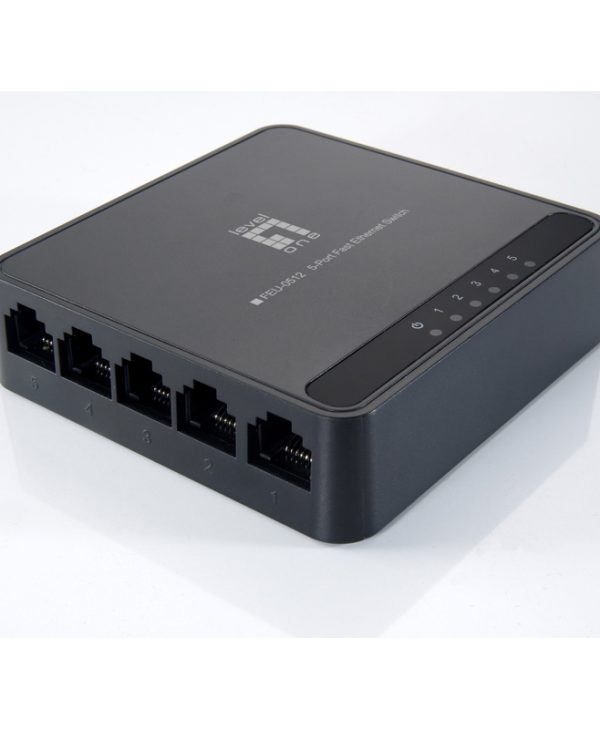 LevelOne FEU-0512 5-Port Fast Ethernet Switch