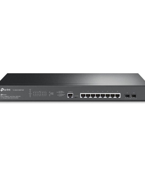 TP-Link SG3200 JetStream Rackmount 8port Switch 2xSFP+ 240W POE+ L2+ TL-SG3210XHP-M2