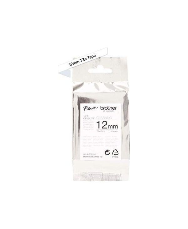 Brother Printhead Cleaning Tape Cassette 100uses 12mm TZe-CL3