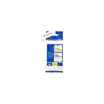 Brother Labelling Tape Cassette Black on White 8mx36mm TZES261