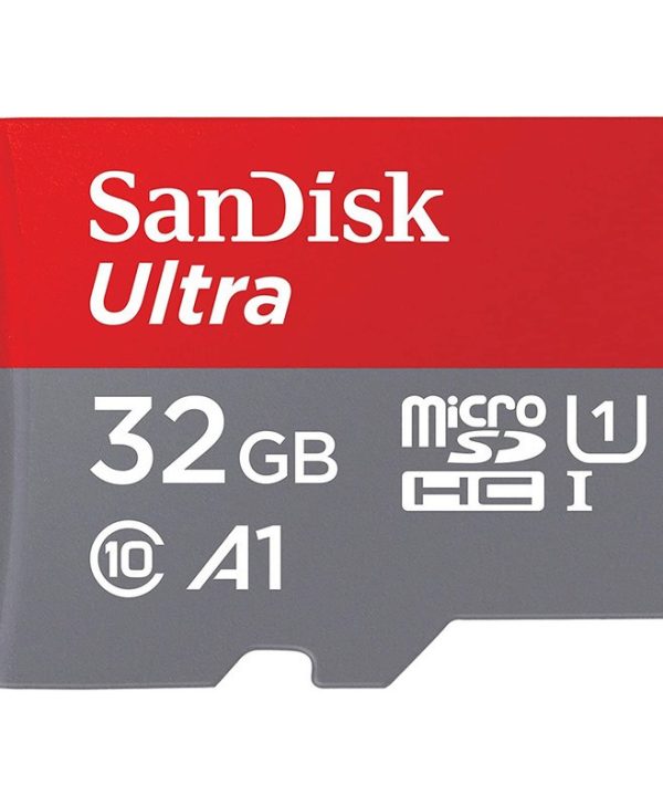 Sandisk Ultra R100 microSDHC 32GB Class10 A1+SD Adapter SDSQUA4-032G-GN6MA