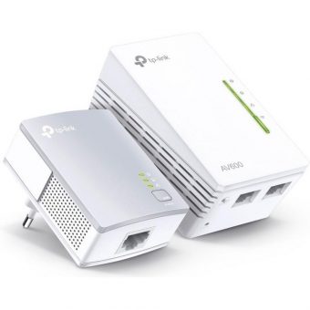 TP-Link AV600 300Mbps Wi-Fi Powerline Extender Starter Kit TL-WPA4221 KIT v5