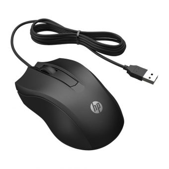 HP Wired Mouse 100 Black 6VY96AA - Image 2