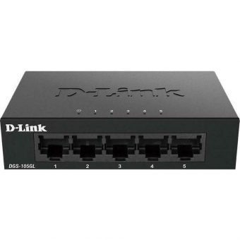 D-Link DGS-105GL 5-Port Gigabit Switch - Image 2