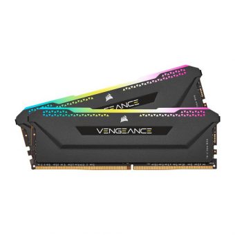 Corsair Vengeance RGB Pro SL 32GB (2x16GB) 3200MHz DDR4 Black CMH32GX4M2Z3200C16 - Image 2