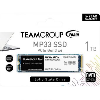 TeamGroup MP33 1TB M.2 2280 PCIe Gen3x4 TM8FP6001T0C101 - Image 2