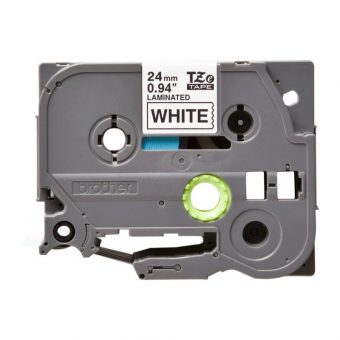 Brother Labelling Tape Cassette Black on White 8mx24mm TZe-251 - Image 2