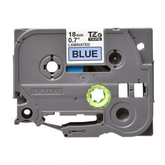 Brother Labelling Tape Cassette Black on Blue 8mx18mm TZe-541 - Image 2