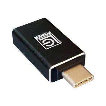 LC-Power Adapter USB-C male to USB 3.1 female Black LC-ADA-U31C - Image 2