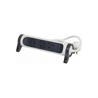 Legrand SurgeArrest 3 Outlets 3m White/Grey Rotating 694535 - Image 2