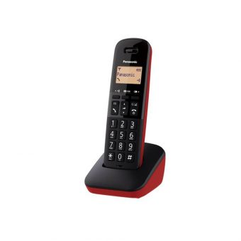 Panasonic Ασύρματο Τηλέφωνο Κόκκινο KX-TGB610GRR - Image 2