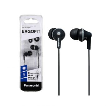Panasonic RP-HJ125 Earbuds Black RPHJE125EK - Image 2