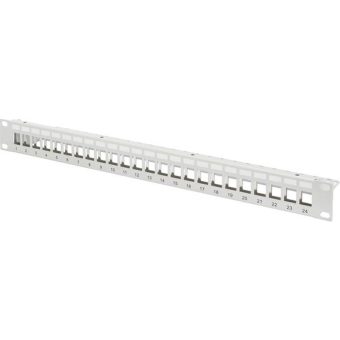 Digitus Patch Panel 1U 24P Modular 1U Grey DN-91410