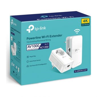 TP-Link AC1200 Gigabit Passthrough Powerline Wi-Fi Kit TL-WPA7617 KIT - Image 3