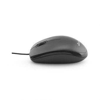 MediaRange Corded 3-Button Optical Mouse Black MROS212 - Image 3