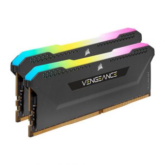 Corsair Vengeance RGB Pro SL 32GB (2x16GB) 3200MHz DDR4 Black CMH32GX4M2E3200C16 - Image 3