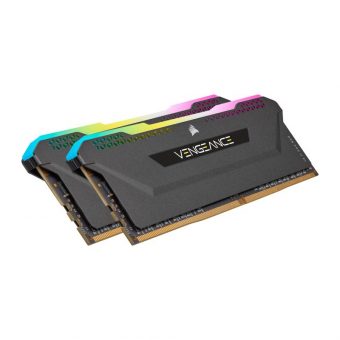 Corsair Vengeance RGB Pro SL 32GB (2x16GB) 3200MHz DDR4 Black CMH32GX4M2E3200C16 - Image 4