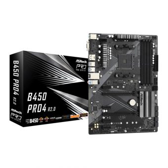 ASRock B450 PRO4 R2.0 90-MXBEE0-A0UAYZ - Image 4