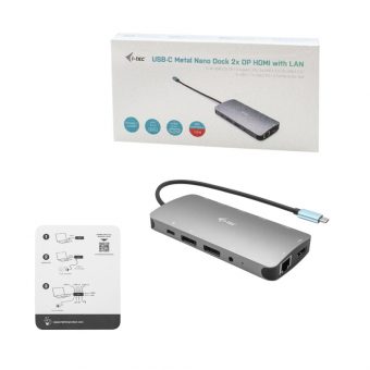 i-Tec Metal Nano USB-C To Triple Display With 100W Power Delivery C31NANODOCKPROPD - Image 4