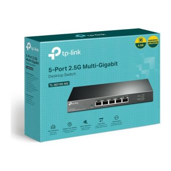 TP-Link TL-SG105-M2 Desktop 2.5G Switch - Image 4