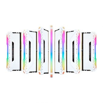 Corsair Vengeance RGB Pro 32GB (2x16GB) 3200MHz DDR4 White CMW32GX4M2E3200C16W - Image 5