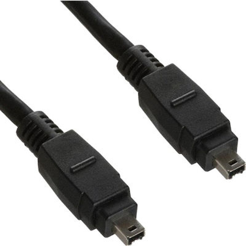 Assman Firewire Cable 4-pin to 4-pin 4.5m Gray AK-1394-5044
