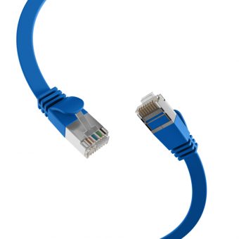 EFB Patch Cable CAT6a Flat 1m Blue K5545BL.1 - Image 3