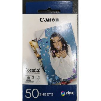 Canon Zink Paper ZP-203050S 50 Sheets for Zoe mini Portable Printer 3215C002AA