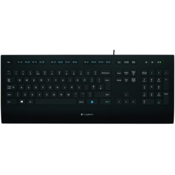 Logitech Wired Keyboard K280e US Black 920-005217