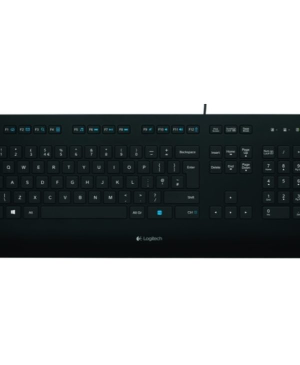 Logitech Wired Keyboard K280e US Black 920-005217