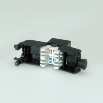 Roline Keystone Cat6 UTP Tool Free Black 26.11.0352-60 - Image 3