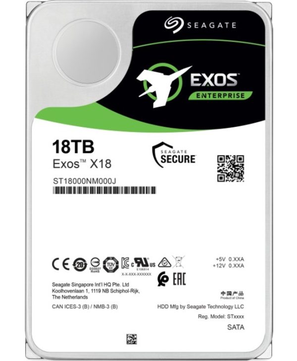 Seagate Exos X18 18TB 3.5" SATA III ST18000NM000J