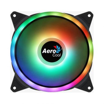 AeroCool PGS Duo 14 ARGB 6-Pin 140mm Case Fan Black AEROPGSDUO14ARGB-6P