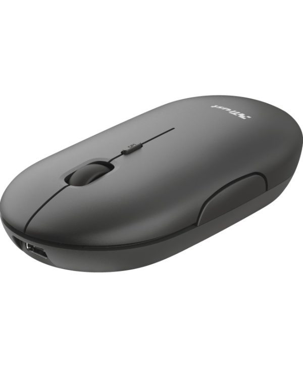 Trust Puck Rechargeable Bluetooth Wireless Mouse Black 24059