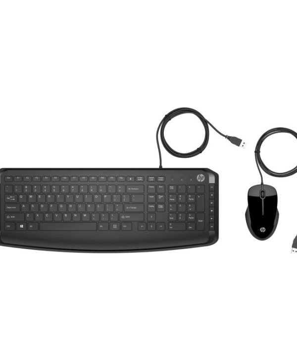HP Pavilion Wired Keyboard and Μouse 200 GR Black 9DF28AA